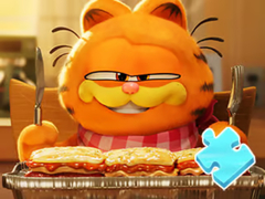 遊戲Jigsaw Puzzle: Garfield And Lasagna