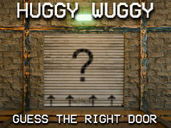 遊戲Huggy Wuggy Guess the right door