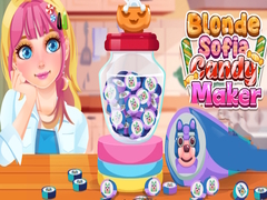 遊戲Blonde Sofia Candy Maker