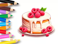 遊戲Coloring Book: Berry Cake