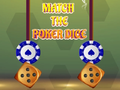 遊戲Match The Poker Dice