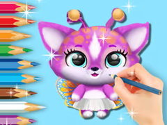遊戲Coloring Book: Cute Fluvsies