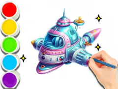 遊戲Coloring Book: Space Travel