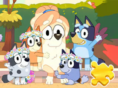 遊戲Jigsaw Puzzle: Bluey Sweet Portrait