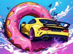 遊戲Roof Car Stunt