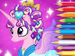 遊戲Coloring Book: Pony Princess