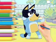 遊戲Coloring Book: Bluey And Bingo