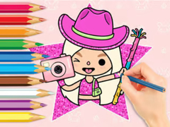 遊戲Coloring Book: Toca Baca World