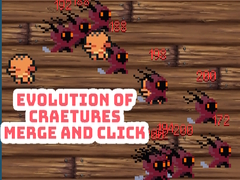 遊戲Evolution of Craetures Merge and Click