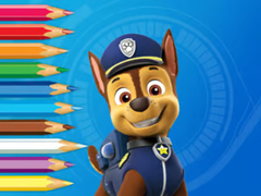 遊戲Coloring Book: Paw Patrol Chase
