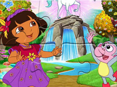 遊戲Jigsaw Puzzle: Dora Wonderland