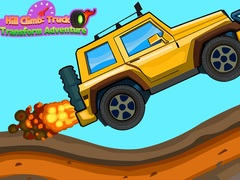 遊戲Hill Climb Truck Transform Adventure