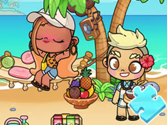 遊戲Jigsaw Puzzle: Avatar World Sunbathing