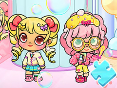 遊戲Jigsaw Puzzle: Avatar World Candy Girl