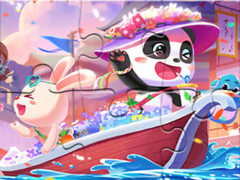遊戲Jigsaw Puzzle: Baby Panda Fiesta