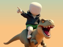 遊戲Stickman. Dinosaur Arena