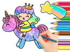 遊戲Coloring Book: Unicorn Princess