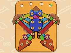 遊戲Wood & Screw Puzzle
