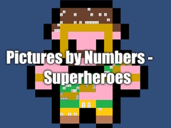 遊戲Pictures by Numbers - Superheroes