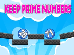 遊戲Keep Prime Numbers
