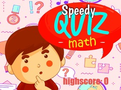 遊戲Speedy Quiz Maths