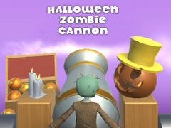遊戲Halloween Zombie Cannon