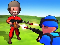 遊戲Little Commander. Red vs Blue