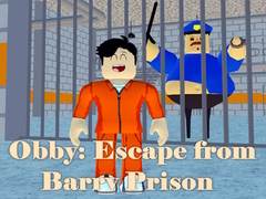 遊戲Obby: Escape from Barry Prison
