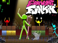 遊戲FNF Rush E : Animation vs. Minecraft