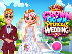 遊戲Crown & Gown Princess Wedding