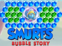 遊戲Smurfs Bubble Story