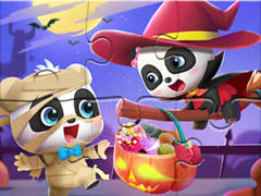 遊戲Jigsaw Puzzle: Baby Panda Halloween