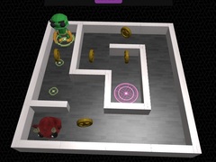 遊戲3d Maze And Robot
