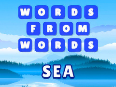 遊戲Words from words: Sea