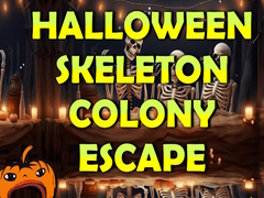 遊戲Halloween Skeleton Colony Escape