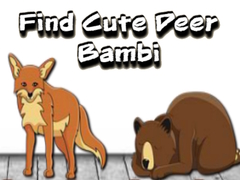 遊戲Find Cute Deer Bambi