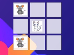 遊戲Tic-tac-toe Mouse Vs Cat