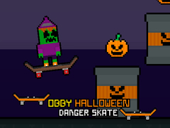 遊戲Obby Halloween Danger Skate