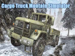 遊戲Cargo Truck Montain Simulator