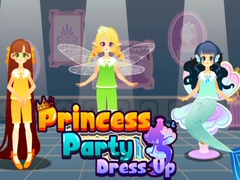 遊戲Princess Party Dress Up 