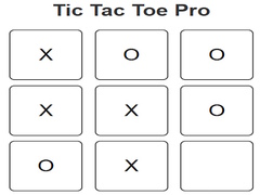 遊戲Tic Tac Toe Pro