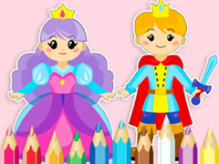 遊戲Coloring Book: Sweet Royal Date