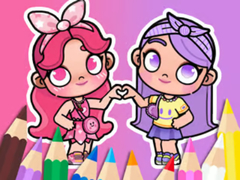 遊戲Coloring Book: BFF In Avatar World