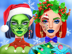 遊戲Ellie Christmas Makeup
