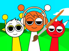 遊戲Coloring Book: Sprunki Friends