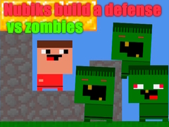 遊戲Nubiks build a defense vs zombies