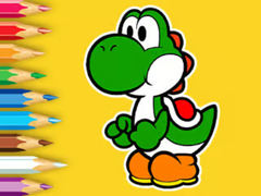 遊戲Coloring Book: Yoshi Fishing Day