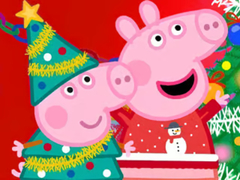 遊戲Jigsaw Puzzle: Peppa Pig Christmas Preparation