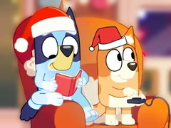 遊戲Jigsaw Puzzle: Bluey Christmas Party