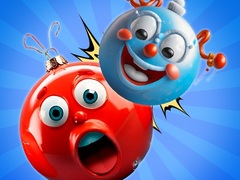 遊戲Merge Balls New Years Toys in 3D!